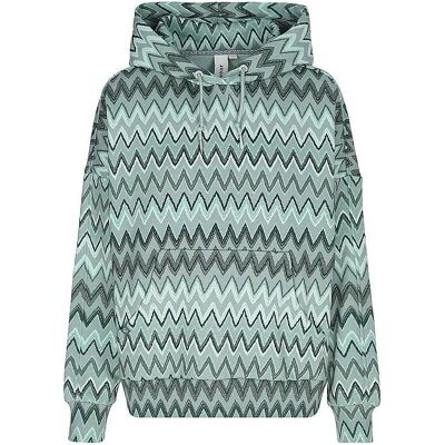 Ragwear, Damen, Pullover, Kapuzensweater PIRITA PRINT, Grün, (S) Ragwear, Damen, Pullover, Kapuzensweater PIRITA PRINT, Grün, (S)