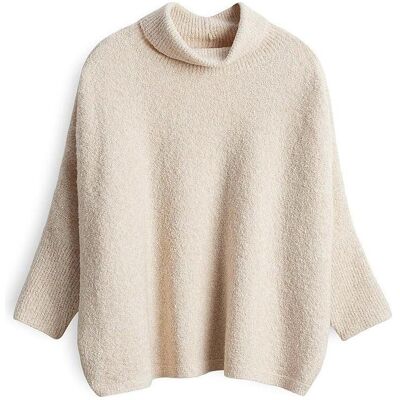 Someday, Damen, Pullover, Rollkragenpullover TIOLA DETAIL, Beige, (S) Someday, Damen, Pullover, Rollkragenpullover TIOLA DETAIL, Beige, (S)