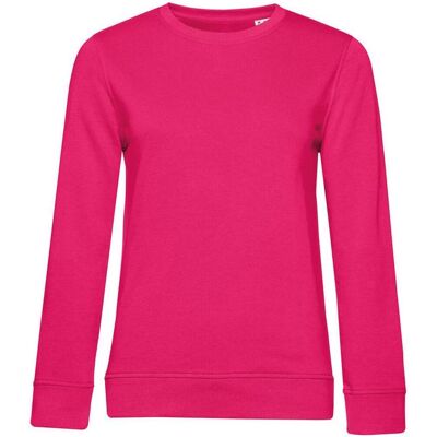 B&C, Damen, Pullover, Organic French Terry, Pink, (XL) B&C, Damen, Pullover, Organic French Terry, Pink, (XL)