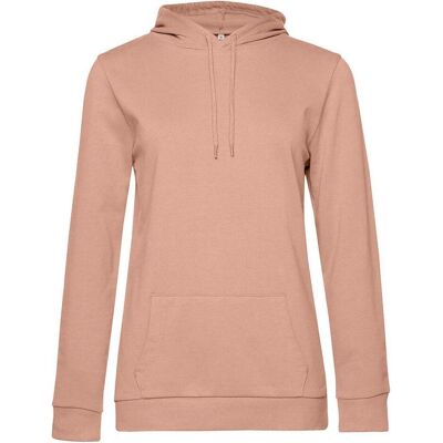 B&C, Damen, Pullover, Damen Hoodie aus French Terry, Beige, (XXL) B&C, Damen, Pullover, Damen Hoodie aus French Terry, Beige, (XXL)