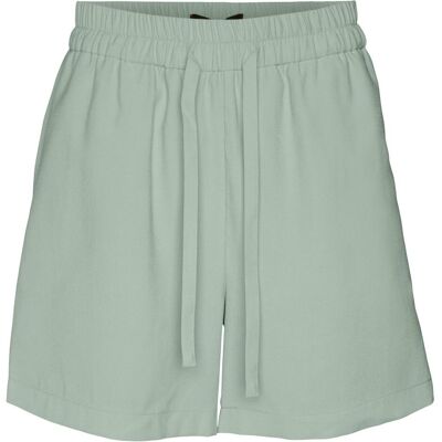 Vero Moda, Damen, Shorts, Vmcarmen Hw Loose Shorts Noos, Grün, (L) Vero Moda, Damen, Shorts, Vmcarmen Hw Loose Shorts Noos, Grün, (L)