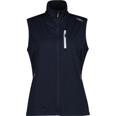 CMP Campagnolo, Damen, Westen, Light Softshell, Blau, Schwarz, (XXL) CMP Campagnolo, Damen, Westen, Light Softshell, Blau, Schwarz, (XXL)
