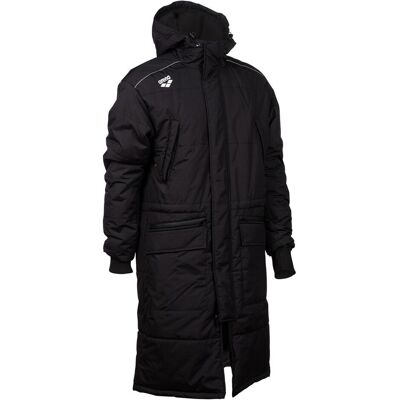 Arena, Unisex, Winterjacken, Team Parka Solid, Schwarz, Blau, (XXL) Arena, Unisex, Winterjacken, Team Parka Solid, Schwarz, Blau, (XXL)
