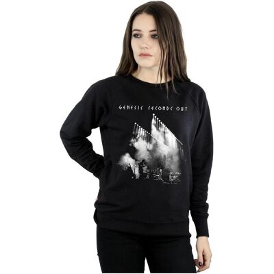 Absolute Cult, Damen, Pullover, Seconds Out One Tone Sweatshirt, Schwarz, (XXL) Absolute Cult, Damen, Pullover, Seconds Out One Tone Sweatshirt, Schwarz, (XXL)