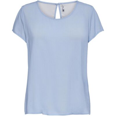 Only, Damen, Shirts, Lockeres Oberteil, Blau, (34) Only, Damen, Shirts, Lockeres Oberteil, Blau, (34)