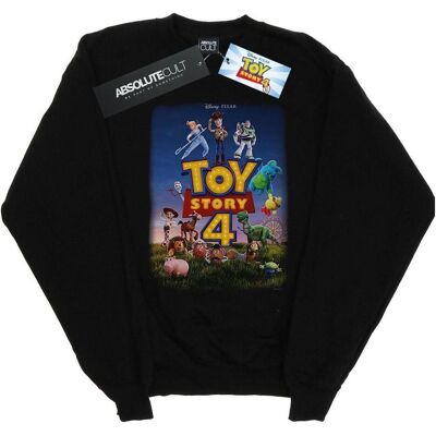 Disney Damen, Pullover, Toy Story 4 Poster Art Sweatshirt, Schwarz, (S) Disney Damen, Pullover, Toy Story 4 Poster Art Sweatshirt, Schwarz, (S)