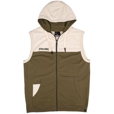 Spalding, Unisex, Pullover, Funk Sleeveless Hoody, Grün, (XL) Spalding, Unisex, Pullover, Funk Sleeveless Hoody, Grün, (XL)