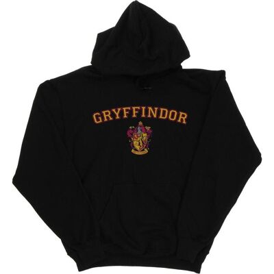 Harry Potter, Damen, Pullover, Gryffindor Crest Kapuzenpullover, Schwarz, (M) Harry Potter, Damen, Pullover, Gryffindor Crest Kapuzenpullover, Schwarz, (M)