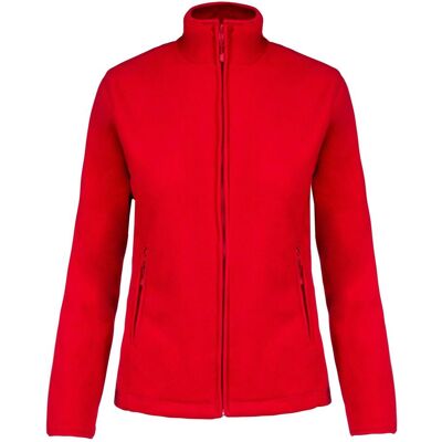 Kariban Damen Mikropolar Jacke Maureen - Rot Kariban Damen Mikropolar Jacke Maureen - Rot