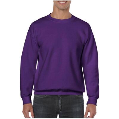 Gildan, Unisex, Pullover, Heavy Blend™ Adult Crewneck Sweatshirt, Violett, (XL) Gildan, Unisex, Pullover, Heavy Blend™ Adult Crewneck Sweatshirt, Violett, (XL)