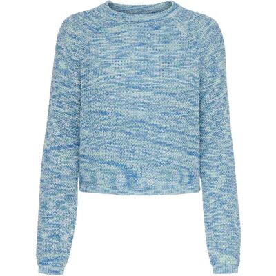 Only, Damen, Pullover, Onlnina Ls Short O-Neck Cc Knt, Grün, (M) Only, Damen, Pullover, Onlnina Ls Short O-Neck Cc Knt, Grün, (M)