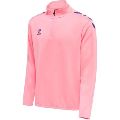 Hummel - hmlCORE XK HALF ZIP POLY SWEAT - Cotton Candy Hummel - hmlCORE XK HALF ZIP POLY SWEAT - Cotton Candy