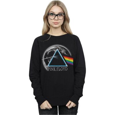 Pink Floyd, Damen, Pullover, Dark Side Of The Moon Distressed Sweatshirt, Schwarz, (M) Pink Floyd, Damen, Pullover, Dark Side Of The Moon Distressed Sweatshirt, Schwarz, (M)