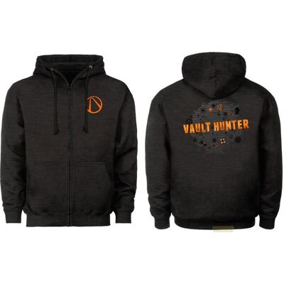 DEVplus, Unisex, Pullover, Borderlands Kapuzenjacke Loot Grösse XL, Schwarz, Mehrfarbig, (XL) DEVplus, Unisex, Pullover, Borderlands Kapuzenjacke Loot Grösse XL, Schwarz, Mehrfarbig, (XL)