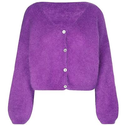 Americandreams, Damen, Pullover, Cardigan CORNELIA, Violett, (M) Americandreams, Damen, Pullover, Cardigan CORNELIA, Violett, (M)