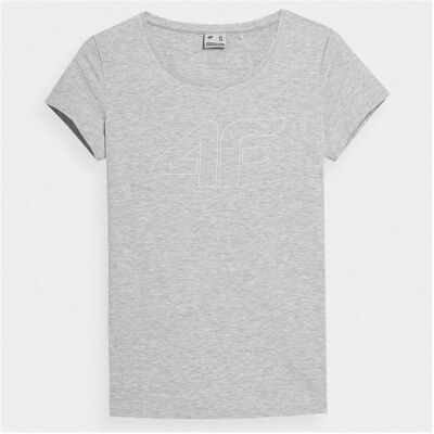 4F, Damen, Hemden, Hemd, Silber, Grau, (M) 4F, Damen, Hemden, Hemd, Silber, Grau, (M)