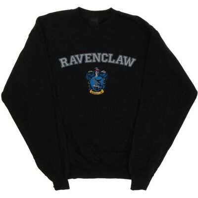 Harry Potter, Damen, Pullover, Ravenclaw Crest Sweatshirt, Schwarz, (M) Harry Potter, Damen, Pullover, Ravenclaw Crest Sweatshirt, Schwarz, (M)