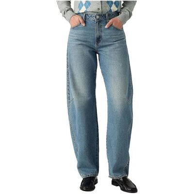 Levis, Damen, Jeans, Balloon Fit BAGGY DAD BARREL EASY DAYS BAR, Blau, (30) Levis, Damen, Jeans, Balloon Fit BAGGY DAD BARREL EASY DAYS BAR, Blau, (30)