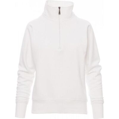 Payper, Damen, Pullover, Sweatshirt Frau Miami +, Weiss, (XL) Payper, Damen, Pullover, Sweatshirt Frau Miami +, Weiss, (XL)