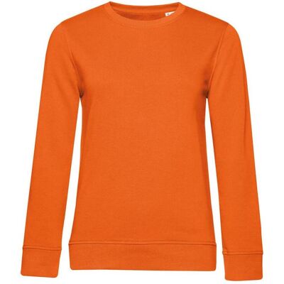 B&C, Damen, Pullover, Organic French Terry, Orange, (XL) B&C, Damen, Pullover, Organic French Terry, Orange, (XL)