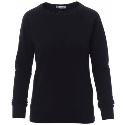 Payper, Damen, Pullover, Sweatshirt Damen Malibu +, Schwarz, (M) Payper, Damen, Pullover, Sweatshirt Damen Malibu +, Schwarz, (M)