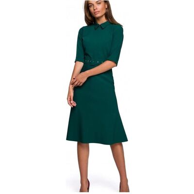 Stylove, Damen, Kleider, Alltagskleid, Grün, (XL) Stylove, Damen, Kleider, Alltagskleid, Grün, (XL)