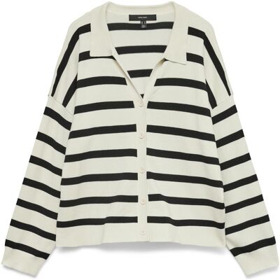 Vero Moda, Damen, Pullover, VMSILLA Strickjacke Strickjacke, Grau, (M) Vero Moda, Damen, Pullover, VMSILLA Strickjacke Strickjacke, Grau, (M)