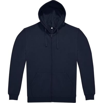 B&C, Unisex, Pullover, Kapuzenjacke, Blau, (XS) B&C, Unisex, Pullover, Kapuzenjacke, Blau, (XS)
