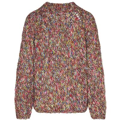 Rich & Royal, Damen, Pullover, 2607 MULTI SWEA, Braun, (M) Rich & Royal, Damen, Pullover, 2607 MULTI SWEA, Braun, (M)