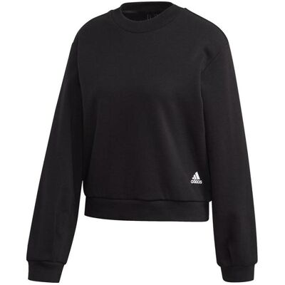 Adidas Damen, Pullover, St Crew Sweatshirt, Schwarz, (XXL) Adidas Damen, Pullover, St Crew Sweatshirt, Schwarz, (XXL)