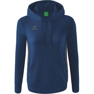Erima, Damen, Pullover, Essential Team Kapuzensweat, Blau, (34) Erima, Damen, Pullover, Essential Team Kapuzensweat, Blau, (34)