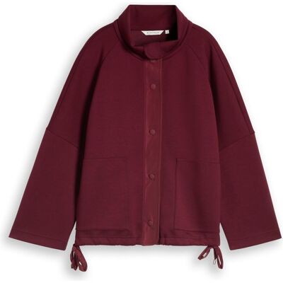 Tom Tailor, Damen, Pullover, Sweatjacke, Rot, (S) Tom Tailor, Damen, Pullover, Sweatjacke, Rot, (S)