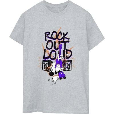 Disney Damen, Shirts, Mickey Mouse Rock Out Loud TShirt, Grau, (S) Disney Damen, Shirts, Mickey Mouse Rock Out Loud TShirt, Grau, (S)