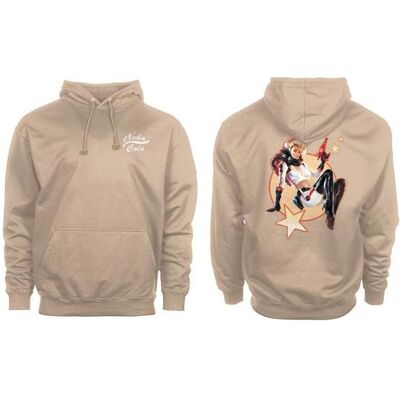 Dpi Merchandising, Damen, Pullover, Fallout Hoodie ""Nuka Girl"" Sand, Beige, (S) Dpi Merchandising, Damen, Pullover, Fallout Hoodie ""Nuka Girl"" Sand, Beige, (S)