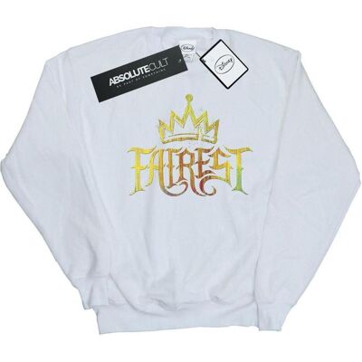Disney Damen, Pullover, The Descendants Fairest Gold Sweatshirt, Weiss, (XL) Disney Damen, Pullover, The Descendants Fairest Gold Sweatshirt, Weiss, (XL)