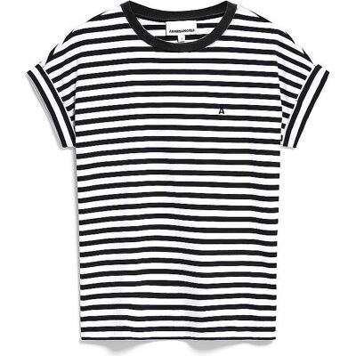 Armedangels, Unisex, Shirts, Women's Idaara Stripes, Mehrfarbig, Weiss, Schwarz, (XXL) Armedangels, Unisex, Shirts, Women's Idaara Stripes, Mehrfarbig, Weiss, Schwarz, (XXL)
