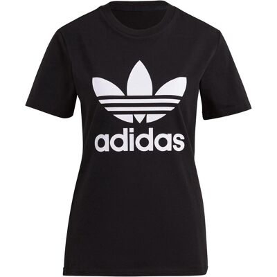 Adidas Damen, Sportshirt, T-shirt damski Classics Trefoil GN2896 *4064044803672 (36, S), Schwarz, S, 36 Adidas Damen, Sportshirt, T-shirt damski Classics Trefoil GN2896 *4064044803672 (36, S), Schwarz, S, 36