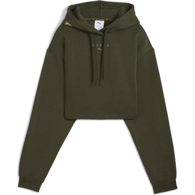 Puma Damen, Pullover, W x Hyrox Heavyweight Hoodie, Grün, (XL) Puma Damen, Pullover, W x Hyrox Heavyweight Hoodie, Grün, (XL)