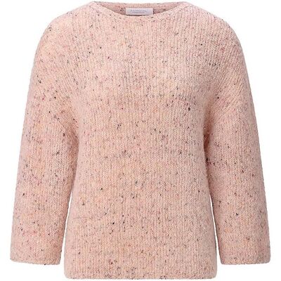 Rich & Royal, Damen, Pullover, 2608-181, Rosa Rich & Royal, Damen, Pullover, 2608-181, Rosa