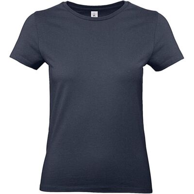 B&C, Damen, Shirts, E190, Blau, (XXL) B&C, Damen, Shirts, E190, Blau, (XXL)