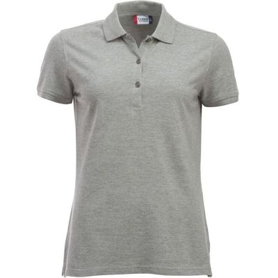 Clique Classic Marion Damen Polo Grau Melange - Polohemd Clique Classic Marion Damen Polo Grau Melange - Polohemd