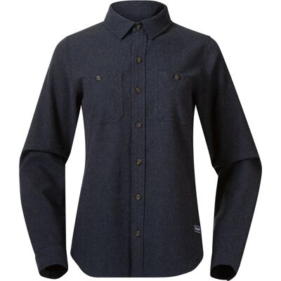 Bergans, Damen, Hemden, Nordmarka Flannel, Blau, (M) Bergans, Damen, Hemden, Nordmarka Flannel, Blau, (M)
