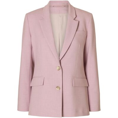 Selected, Damen, Anzüge, Classic Fit Blazer, Rosa, (40) Selected, Damen, Anzüge, Classic Fit Blazer, Rosa, (40)