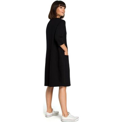 Be Wear, Damen, Kleider, 946422, Schwarz, (L) Be Wear, Damen, Kleider, 946422, Schwarz, (L)