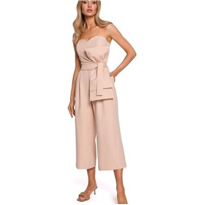 Made of Emotion, Damen, Jumpsuits, 905852, Beige, (XL) Made of Emotion, Damen, Jumpsuits, 905852, Beige, (XL)
