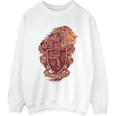 Harry Potter Gryffindor Sweatshirt - Damen Weiß Small Harry Potter Gryffindor Sweatshirt - Damen Weiß Small