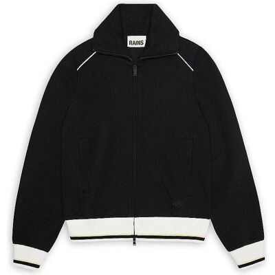 Rains, Damen, Pullover, Sweatjacke DOWNTIME, Schwarz, (M) Rains, Damen, Pullover, Sweatjacke DOWNTIME, Schwarz, (M)