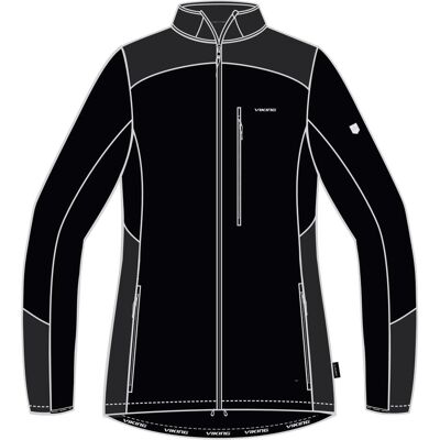 Viking Damen, Pullover, Migano Lady Polartec Damen Sweatshirt Schwarz, Schwarz, (L) Viking Damen, Pullover, Migano Lady Polartec Damen Sweatshirt Schwarz, Schwarz, (L)