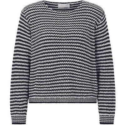 Rich & Royal, Damen, Pullover, 2602-181, Blau, (M) Rich & Royal, Damen, Pullover, 2602-181, Blau, (M)