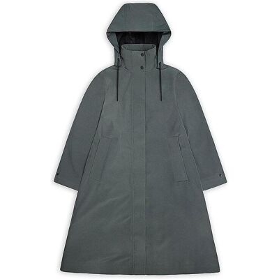 Rains, Damen, Regenjacken, 12590, Grau, (L) Rains, Damen, Regenjacken, 12590, Grau, (L)